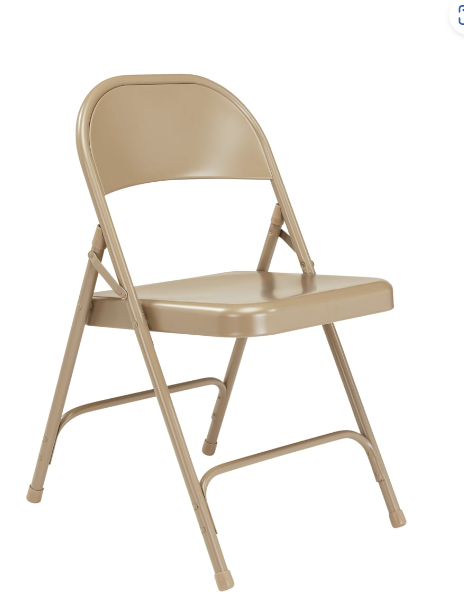 NPS® 50 Series All-Steel Folding Chair - 4 Pack