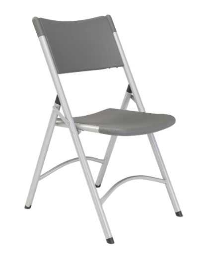NPS® 600 Series Heavy Duty Plastic Folding Chair - 4 Pack