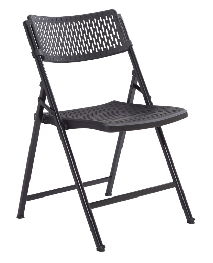 NPS® Airflex Series Premium Polypropylene Folding Chair - 4 Pack