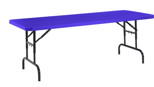 NPS® 30” x 72” Height Adjustable Heavy Duty Folding Table