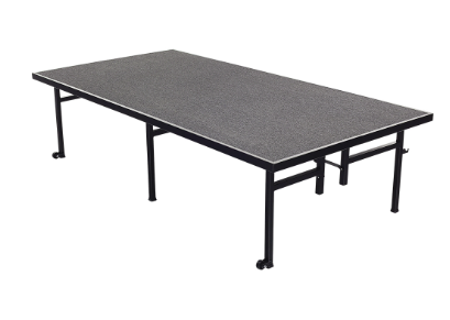 AmTab Portable Fixed Height Stage - Carpet Top
