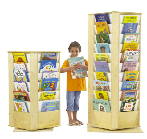 Jonti-Craft® Revolving Literacy Tower