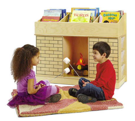 Jonti-Craft® Storybook Fireplace