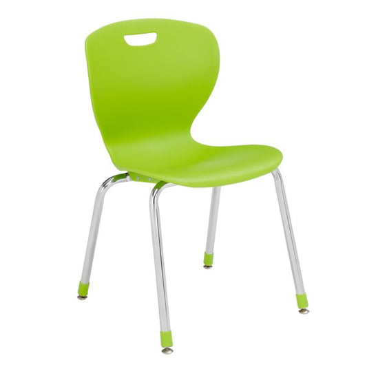 Zed Standard School Chair w/Colored boots